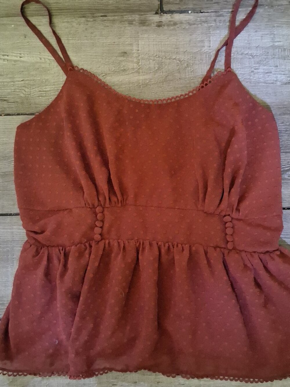 Torrid top Size 2 Brownish Red Rust Plus size 2X